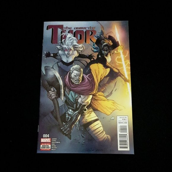 Marvel Other - Marvel Comics The Unworthy Thor #4 April 2017 Collection Aaron Irving Coipel